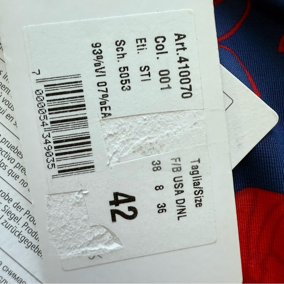 NWT!!! Stizzoli women blouse size 42IT or 6 US Authentic - Picture 7 of 10